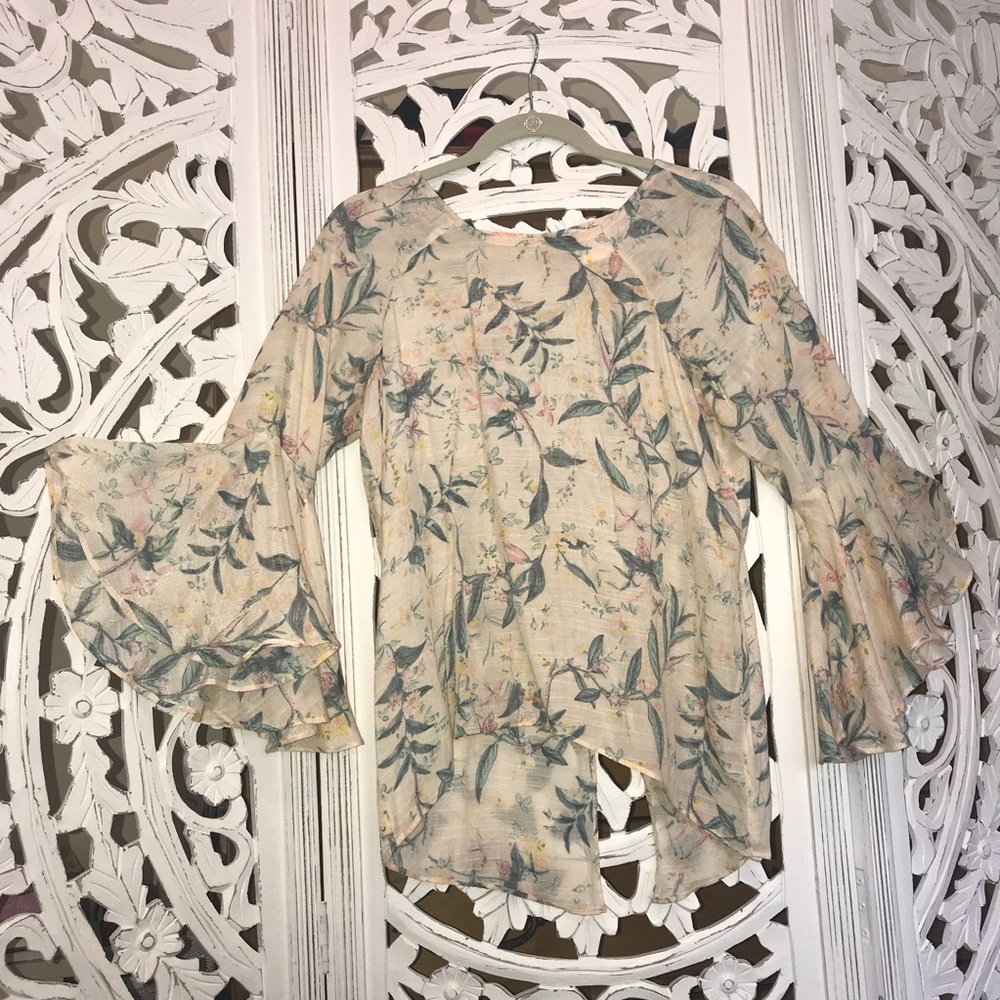 LC Floral Blouse ★